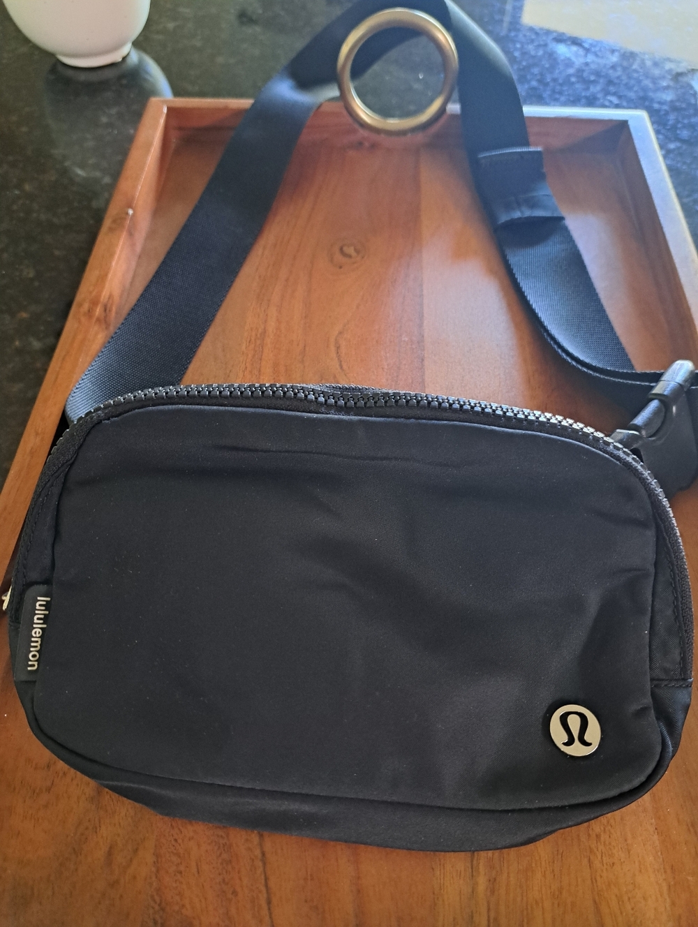 Lululemon Women  Black Belt Bag